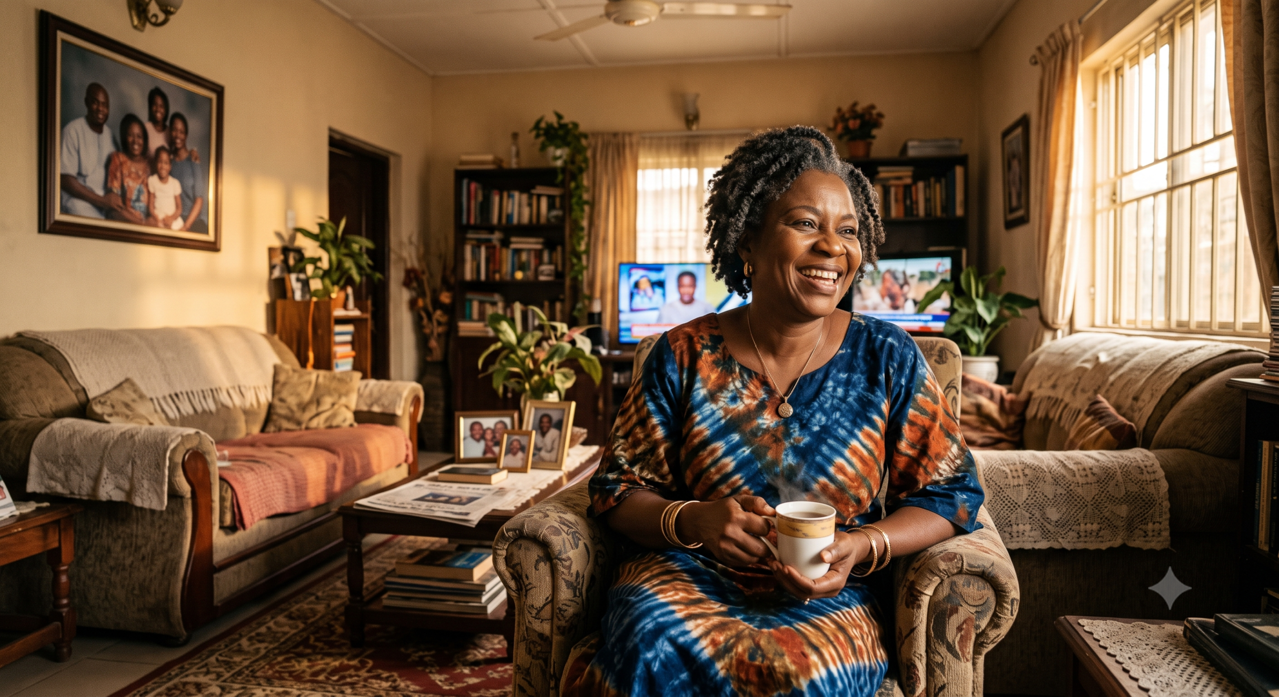 Aunty Ngosi — Warm and approachable